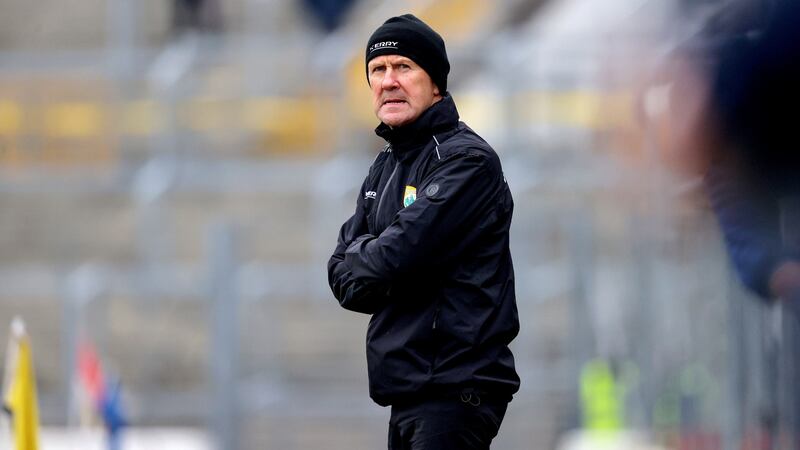 Kerry manager Jack O’Connor returns to face Kildare after his acrimonious departure. Photograph: Bryan Keane/Inpho