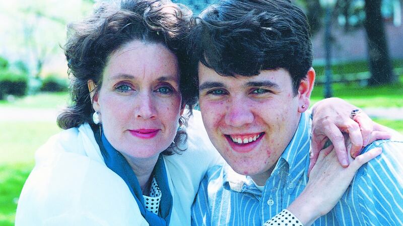 Annie Murphy with her son, Peter. Photograph: Matt Kavanagh