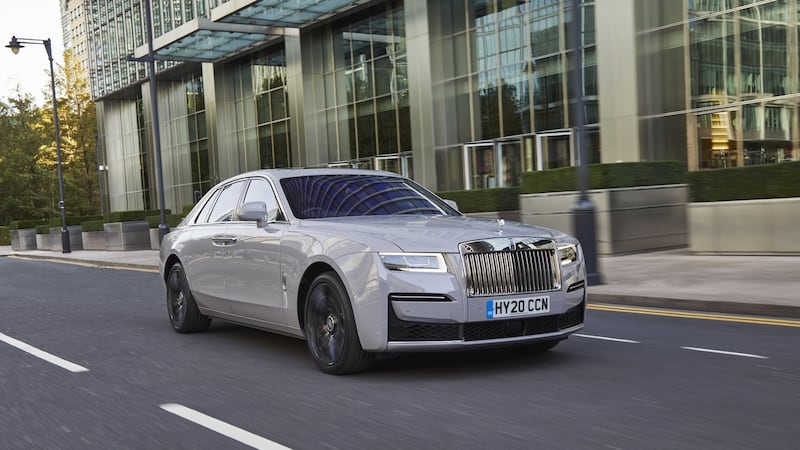 Rolls-Royce describes the Ghost as being built for an era of “post-opulence”.