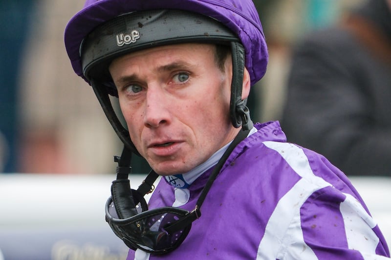 Ryan Moore will be aboard City of Troy coming out of stall three. Photograph: Alan Crowhurst/Getty Images