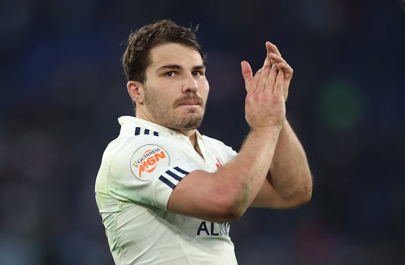 France captain Antoine Dupont. Photograph: David Rogers/Getty