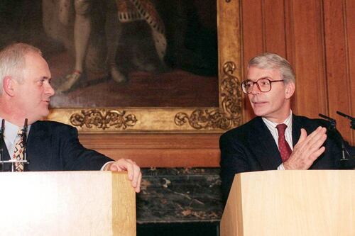 Leaked phone calls held up talks between John Major and John Bruton