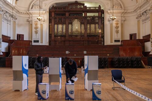 South Africans cast votes in most competitive election since end of apartheid