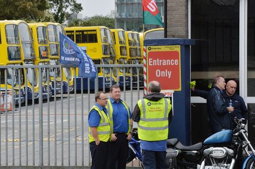 Dublin Bus services at standstill as drivers strike for second day