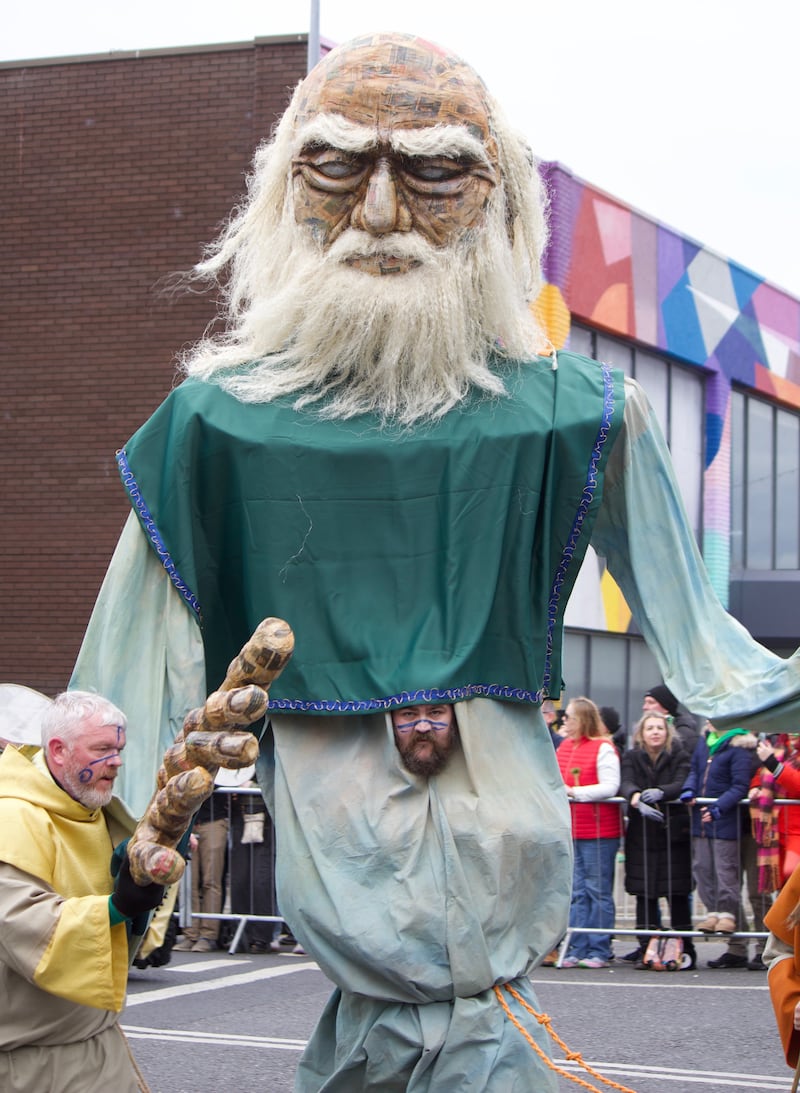 17/03/2025. St Patrick's Day parade, Limerick. Photograph: David Raleigh