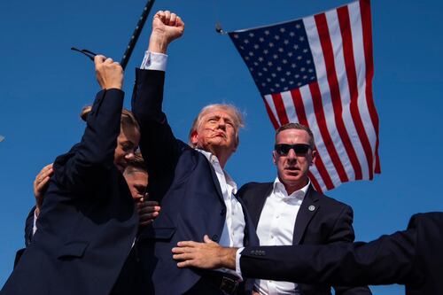 In pictures: Donald Trump targeted by assassination attempt at Pennsylvania rally