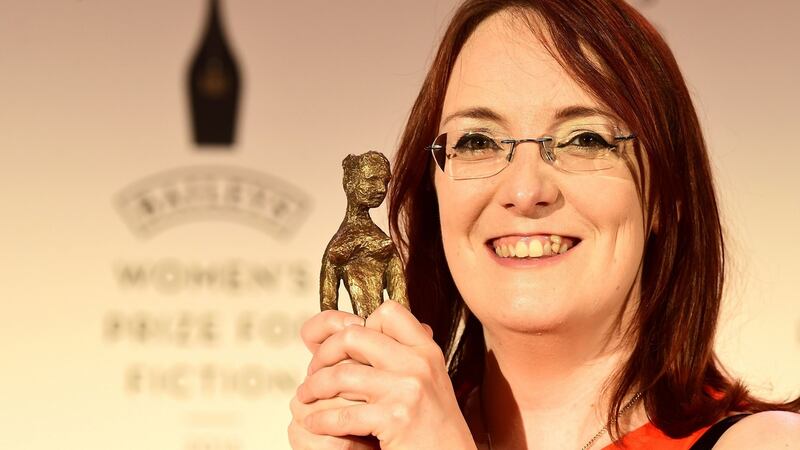 Irish author Lisa McInerney who has claimed the prestigious Bailey's Women's Prize for Fiction for her debut novell,The Glorious Heresies, at the Royal Festival Hall London. PRESS ASSOCIATION Photo. Picture date: Wednesday June 8, 2016. See PA story ARTS Bailey. Photo credit should read: Ian West/PA Wire