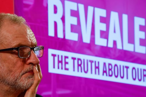 Jeremy Corbyn reveals dossier ‘proving NHS up for sale’