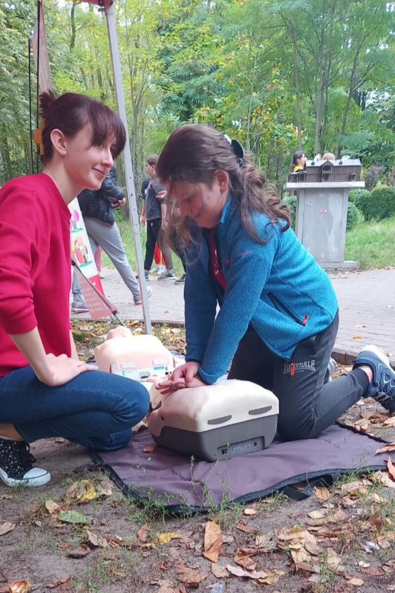 Now back in Kyiv, nine-year old Severyn had to undertake workshops on handling explosives and first aid as residents come to terms with the realities of war