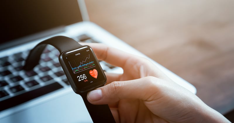 A cardiologist advised Gerard to get a smartwatch to record his heartbeat pattern