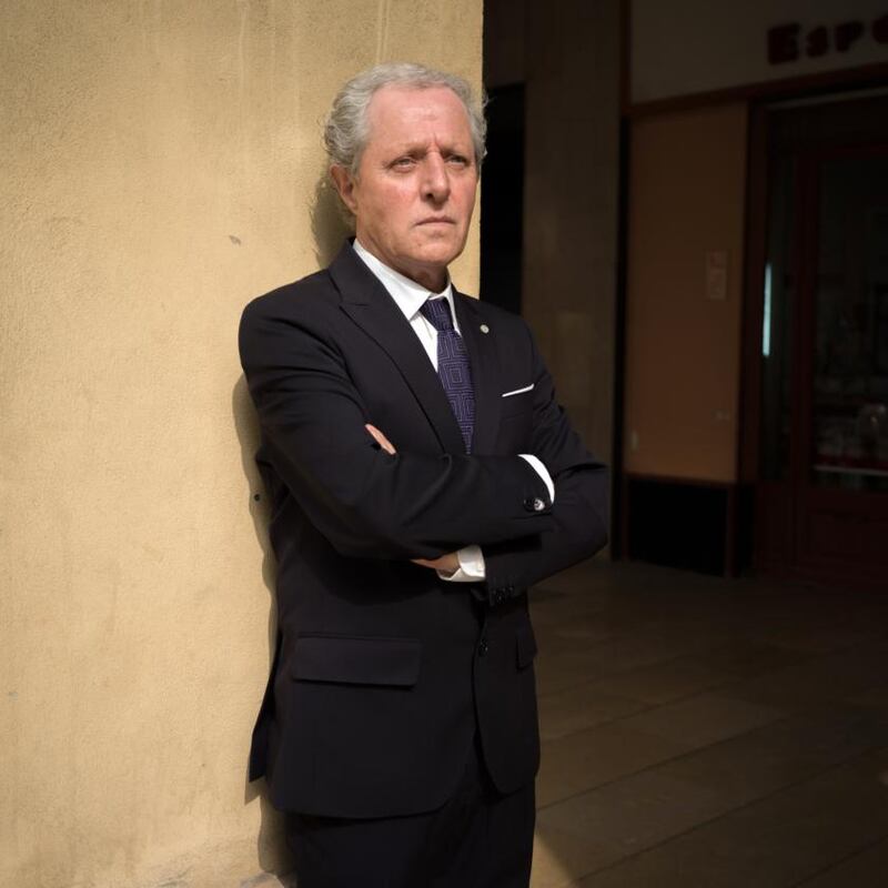 ‘It’s quite simple: I am the son of the king,’ says Albert Solà. Photograph: Samuel Aranda/New York Times