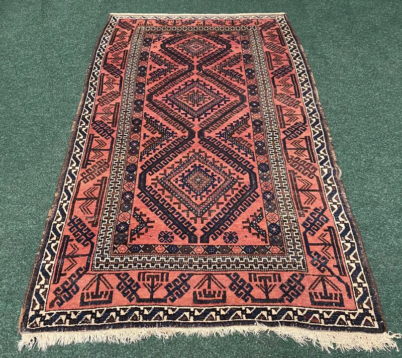 A good quality antique Afshar Persian rug