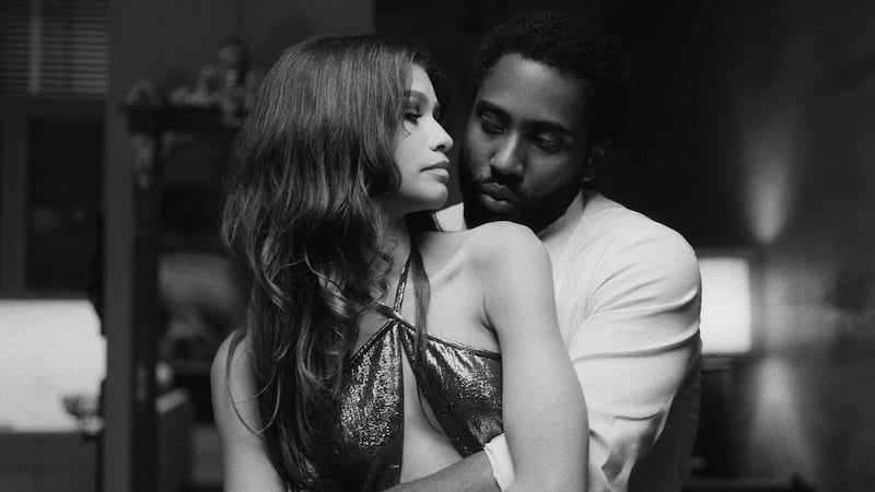 Zendaya and John David Washington in Malcolm & Marie