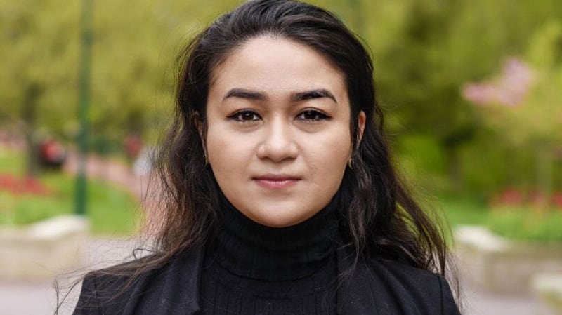 Jewher Ilham is a daughter of the jailed Uighur scholar, Ilham Tohti.