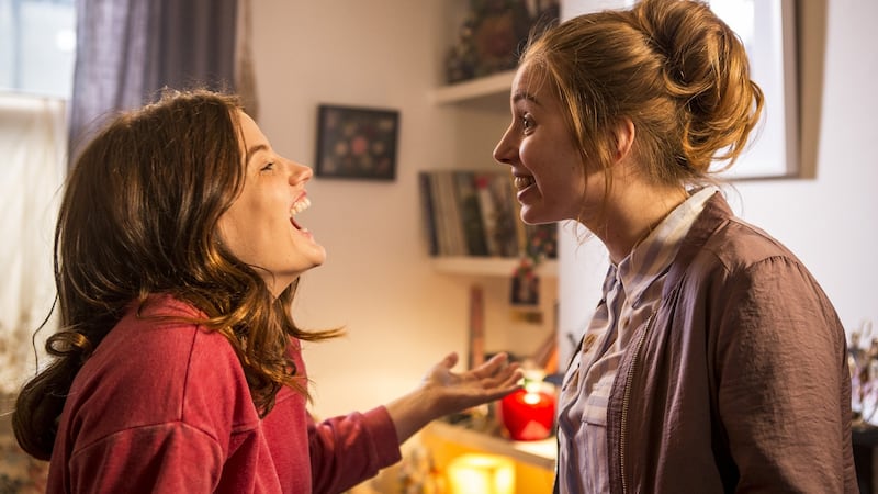 Nika McGuigan (left) and Seána Kerslake in RTÉ2’s Can’t Cope, Won’t Cope’