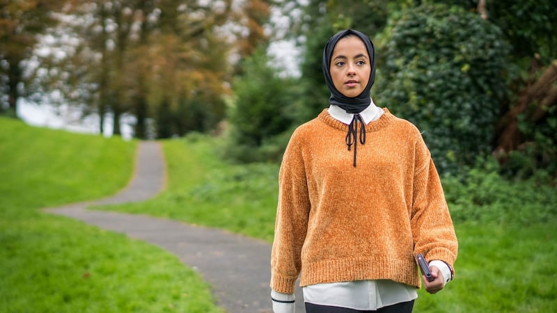 Sara Althabhaney: ‘Most foreign kids hang out with foreign kids, the Irish stay together. They talk to us but we don’t hang out with each other.’ Photograph: Keith Heneghan