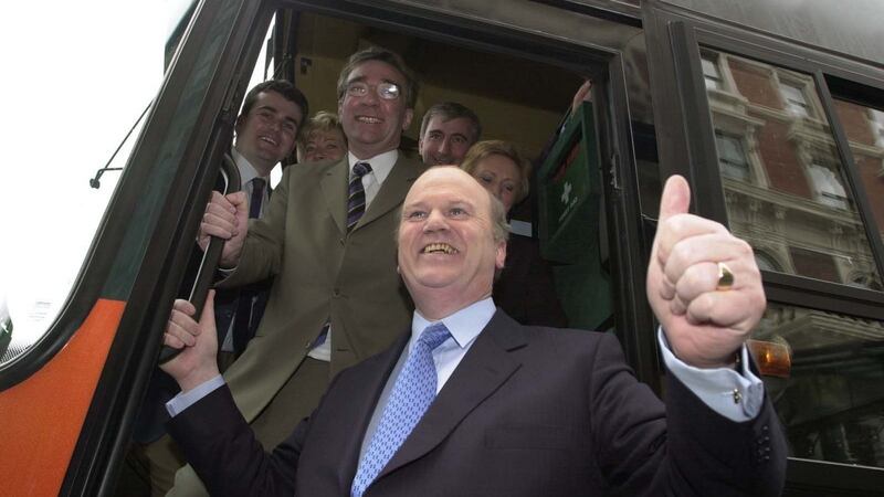 Michael Noonan, Fine Gael leader, in 2002. Photograph:  PA/Haydn West