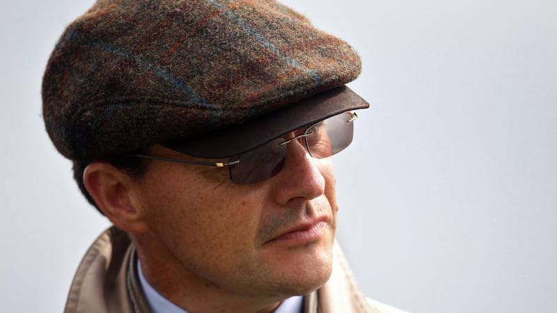 Aidan O’Brien wins Juddomte with Australia. Photograph: Ryan Byrne/Inpho