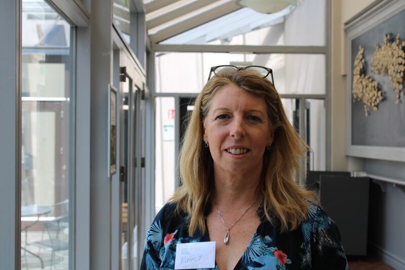 Mary Hensey at the Tullamore jobs fair. Photograph: Vivienne Clarke