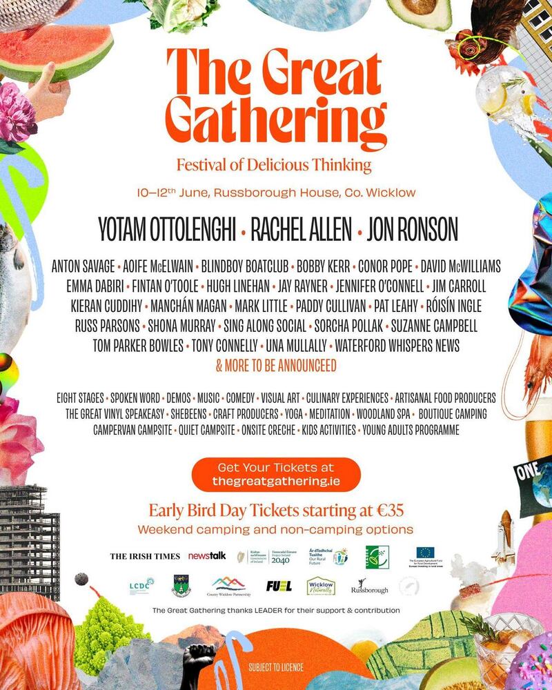 The Great Gathering will host a large number of Irish Times journalists and columnists