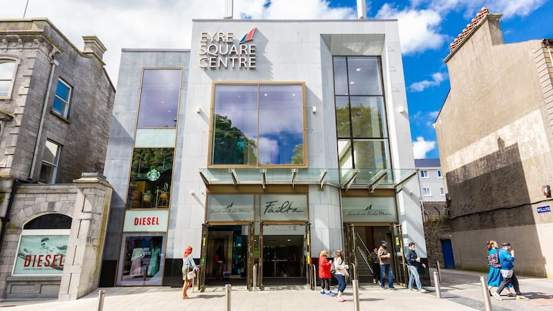 Eyre Square Shopping Centre in Galway city sold at a significant discount last year.