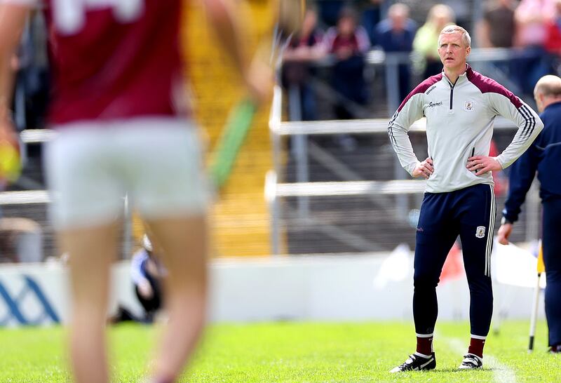 Henry Shefflin at Nowlan Park with Galway for the SHC game against Kilkenny. 'I think it just needs to go. I don’t see the logic in it.' Photograph: James Crombie/Inpho 