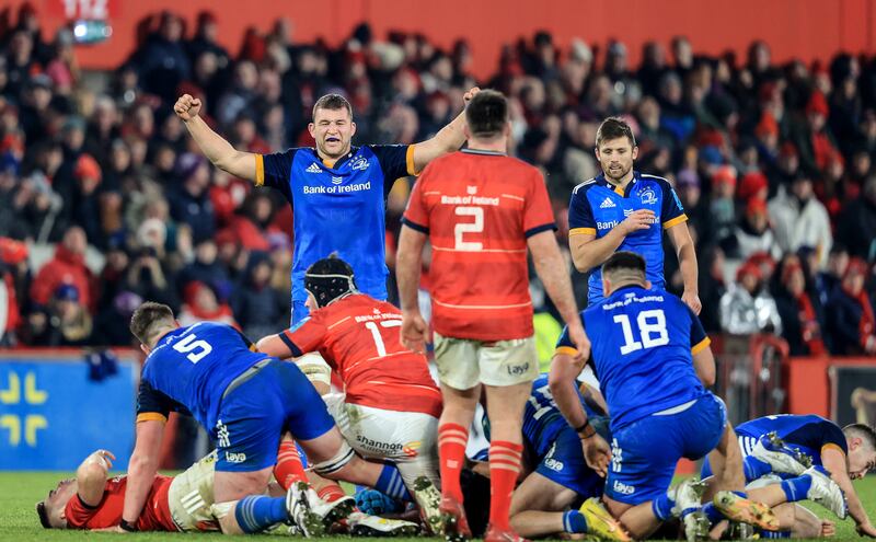 'I have some friends from Limerick and Cork who like to get stuck into me ... so that’s always good fun if we come out on top,” says Ross Molony of Leinster's clashes with Munster. Photograph: Dan Sheridan/Inpho