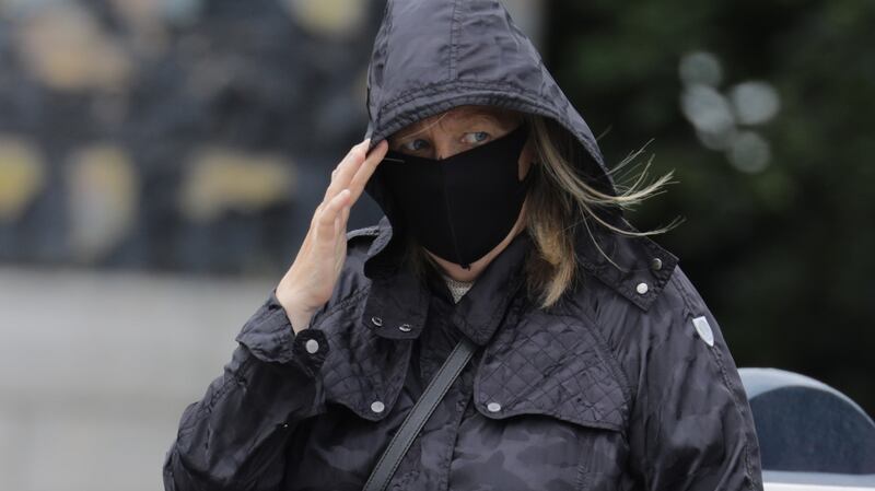 Deirdre Brady, of The Bailey, Castlefarm, Naas, Co Kildare pictured leaving the Criminal Courts of Justice on  Monday. Photograph: Collins Courts