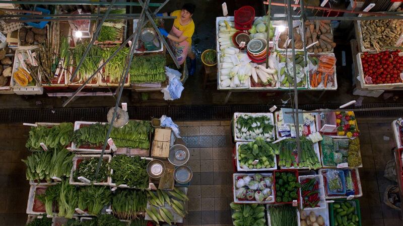 There is a strong link between eating a diet that is rich in fruit and vegetables, and a reduced risk for certain diseases. Photograph: Dale  de la REY/AFP/Getty Images