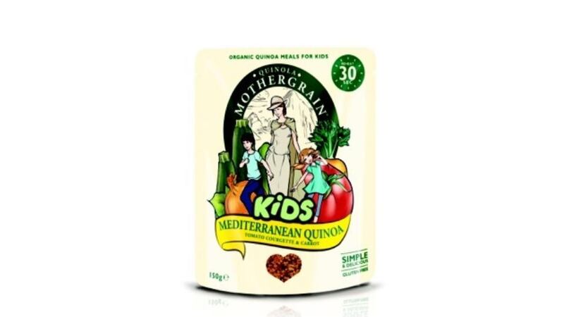 Quinola Mothergrain Kids is a range of microwave meals designed for children between three and 11 years made with the super-grain quinoa