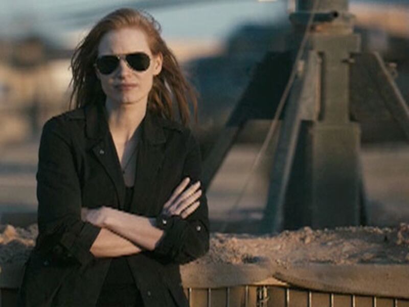 Jessica Chastain from Zero Dark Thirty.