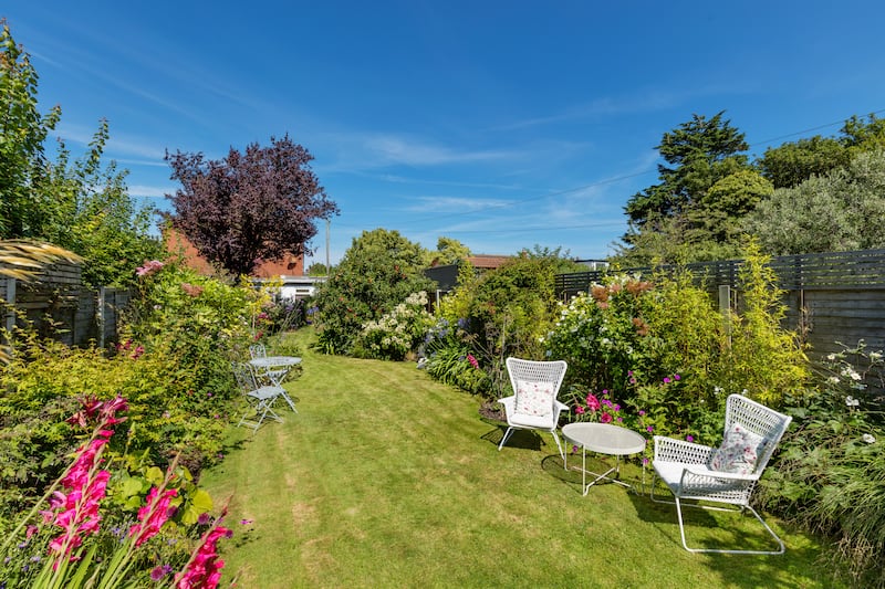 Landscaped rear garden 