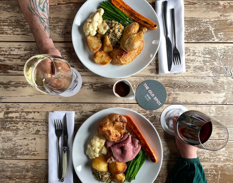 Sunday roast at cosy gastropub The Old Spot