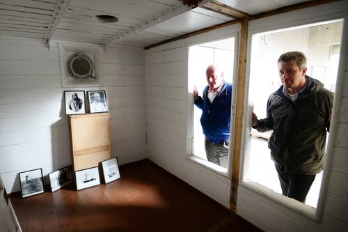Shackleton's sea-bedroom was little more than a glorified packing case