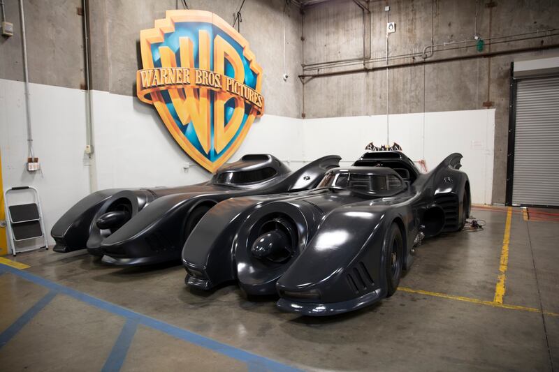 'An array of Batmobiles is parked neatly along one wall as if that franchise had embraced a vehicular Meta-Verse.' Photograph: Luis Galvez