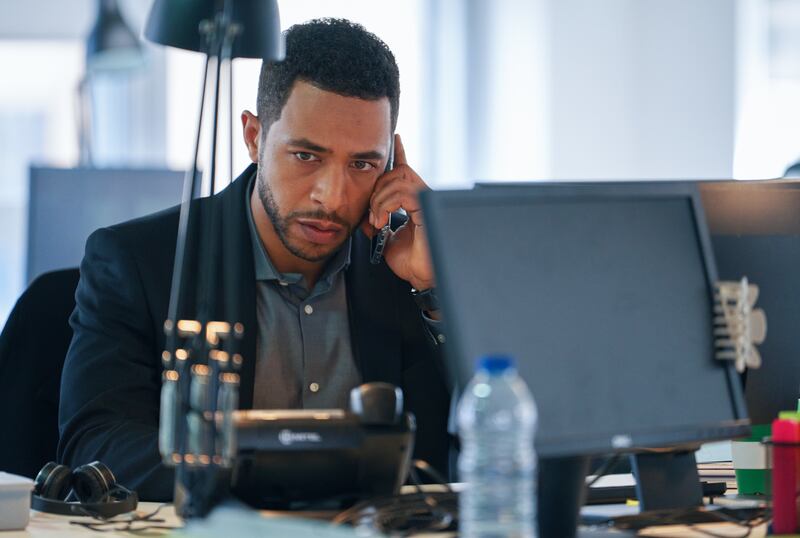 Jack Caffrey (played by Ukweli Roach) in Wolf on BBC One