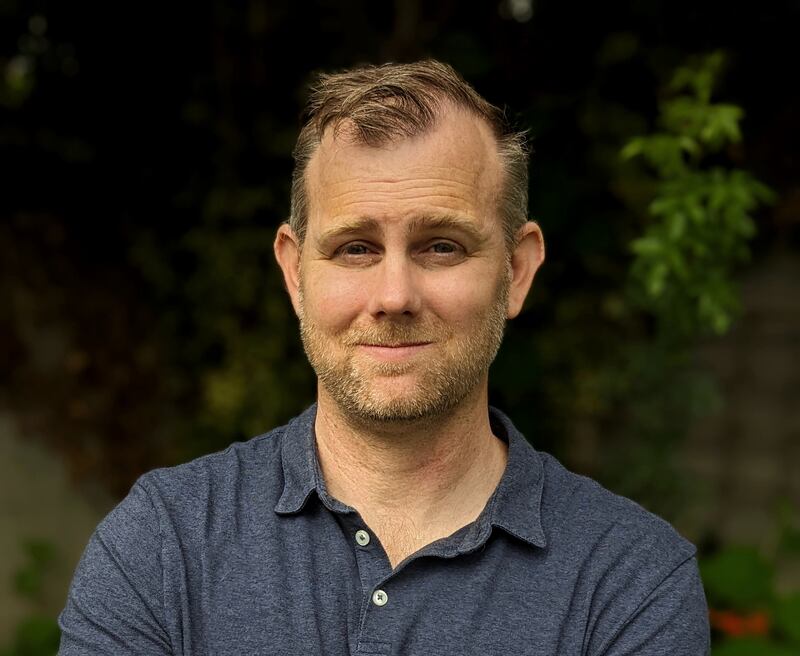 Tylor Brand, author of Famine Worlds. Photograph: Hannah McCarthy