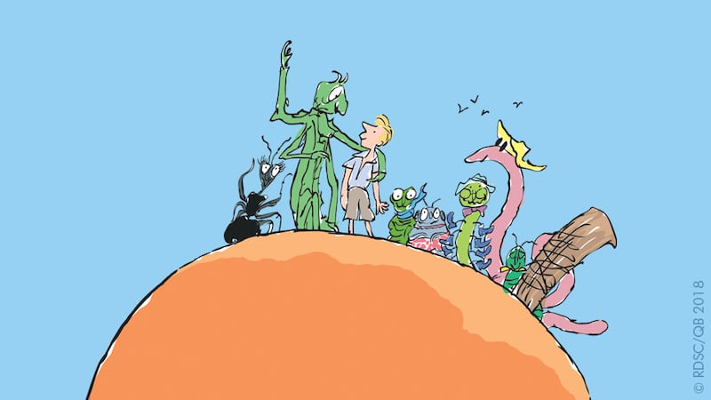 Roald Dahl's James and the Giant Peach, illustrated by Quentin Blake