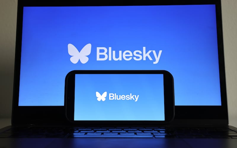 Bluesky has seen its user base increase by 1.25 million since Trump's election as many people leave Elon Musk-owned X. Photograph: Mario Tama/Getty Images