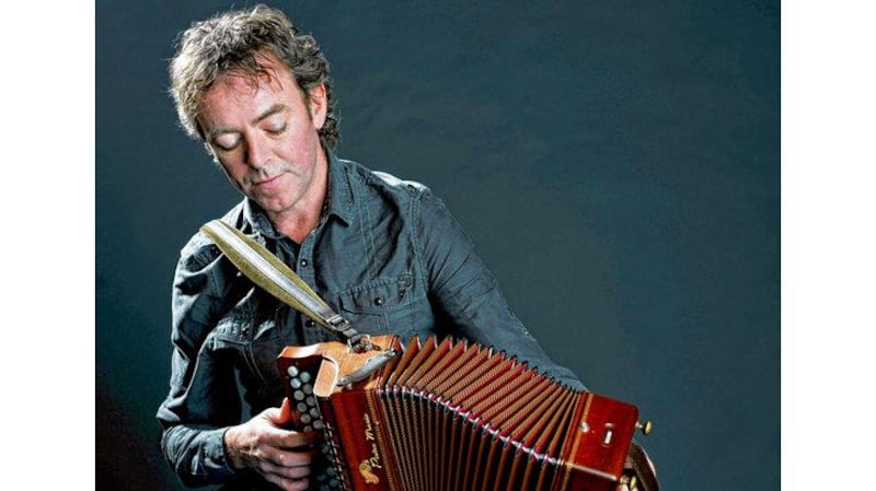 Accordion and melodeon player Dermot Byrne, Traditional Musician of the Year.