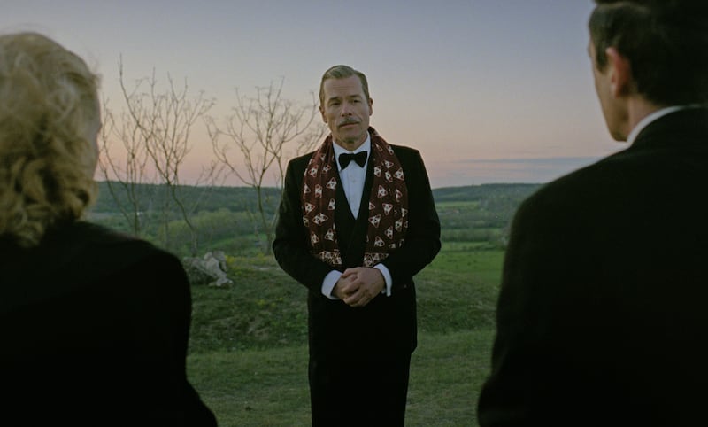 Guy Pearce as the industrialist Harrison Lee Van Buren in The Brutalist. Photograph: Universal Pictures UK