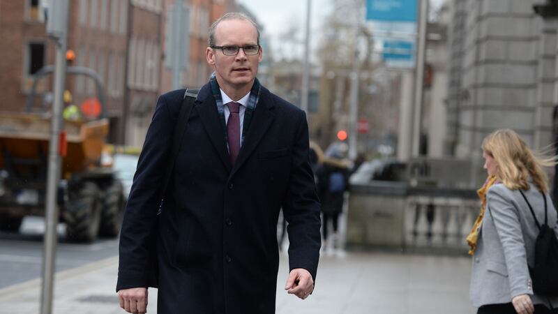 Minister for Housing Simon Coveney said he did not have an issue with outgoing Taoiseach Enda Kenny attending the first EU leaders summit on the Brexit talks. Photograph: Dara Mac Dónaill / The Irish Times