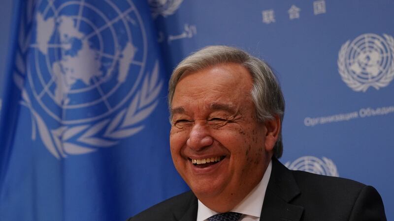 UN secretary-general António Guterres: Does not want any fancy speeches. Photograph: Getty