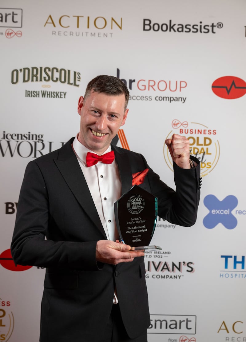 Noel Enright, The Lake Hotel, Winner of Ireland’s Chef of the Year - Sponsored by BWG Food Service