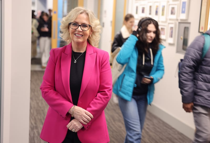 Yvonne O'Toole, principal of the Institute of Education, Leeson Street, Dublin. Photograph: Dara Mac Dónaill 