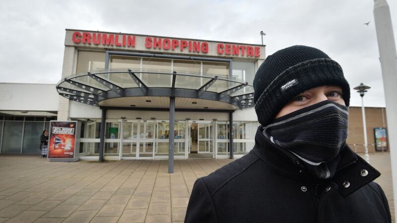 Undercover: “the Manager of the Official Crumlin Shopping Centre page”.  Photograph: Alan Betson