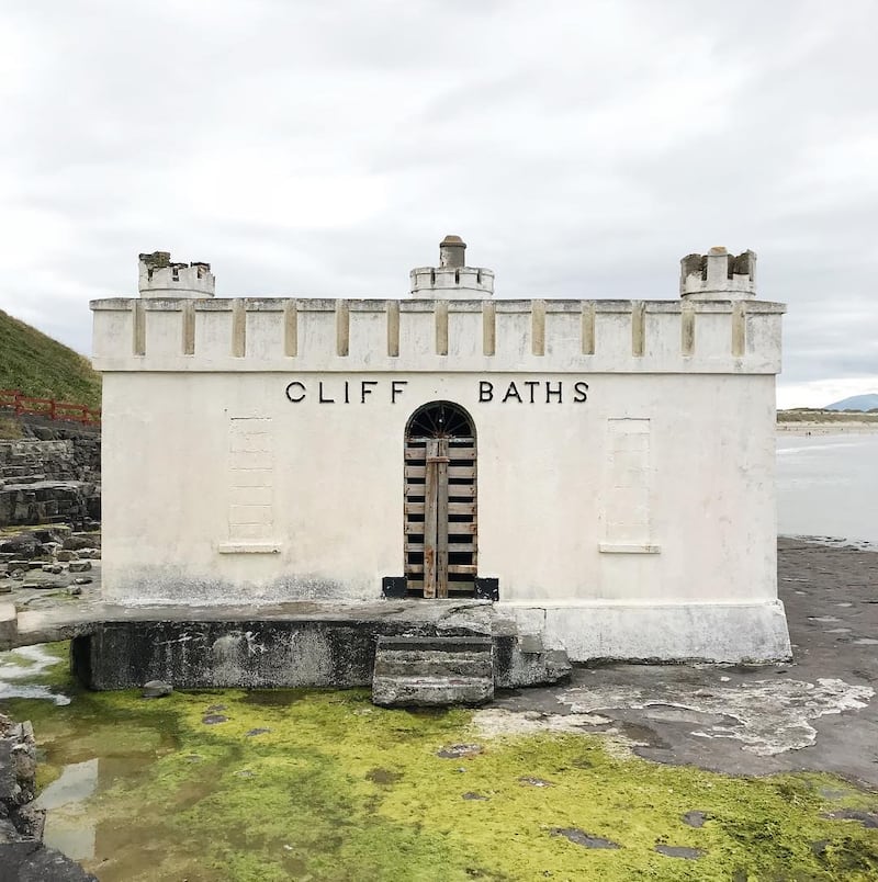 Cliff Baths, Enniscrone, Co Sligo. Photograph: David Maguire