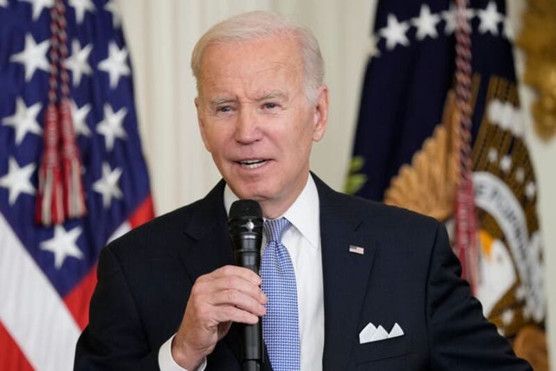 Biden says he was 'fully co-operating and looking forward to getting this resolved quickly'. Photograph: AP