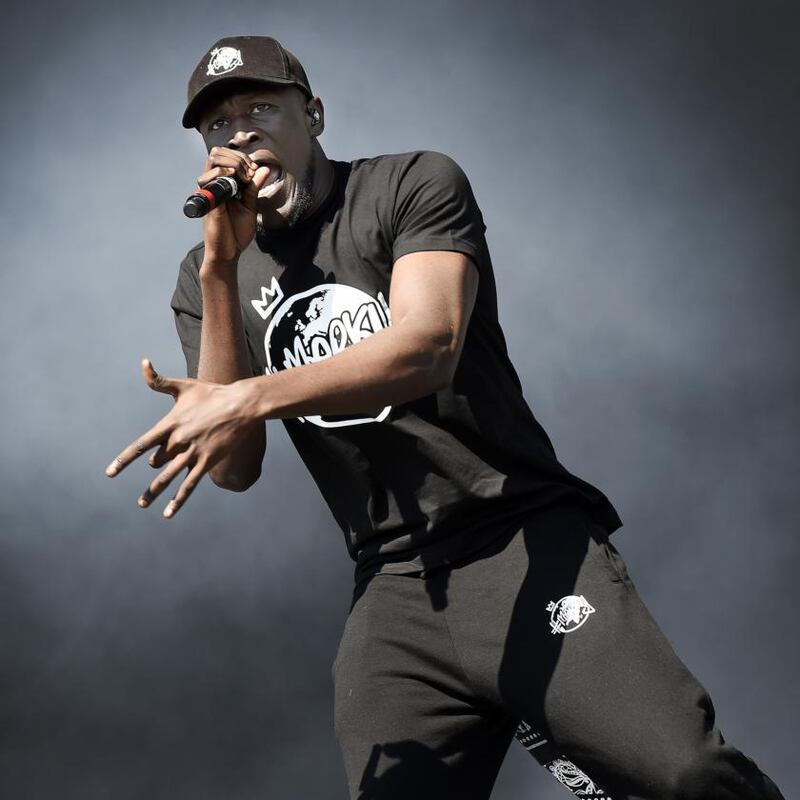 Stormzy. Photograph: Andy Buchanan/AFP/Getty