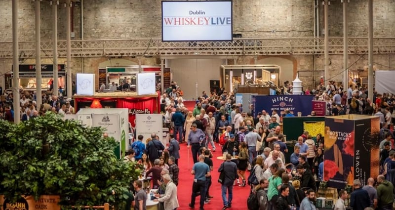 From small beginnings, Whiskey Live 2023 has grown to a two-day event with four sessions in the RDS Main Hall